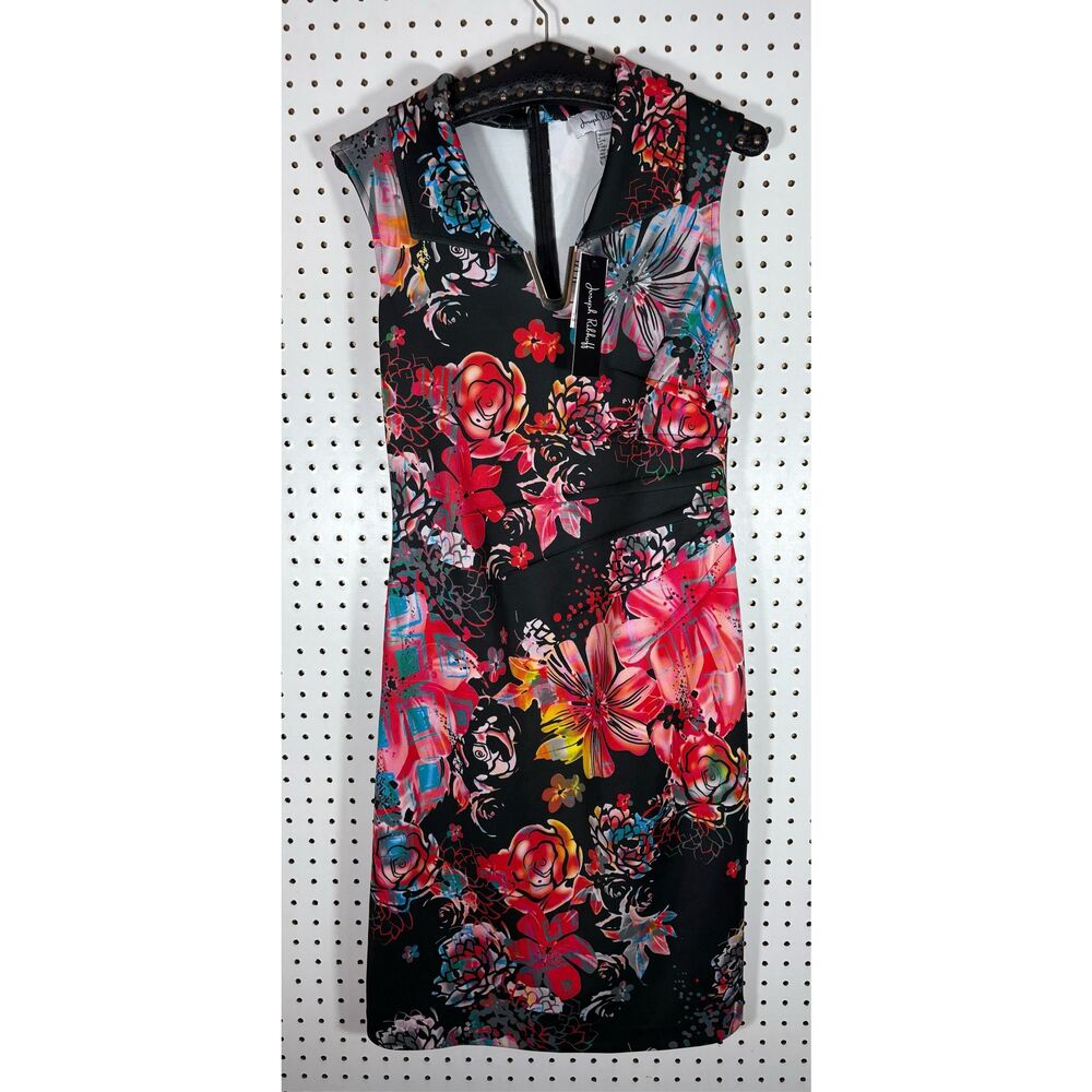 Joseph Ribkoff floral sleeveless dress size 12